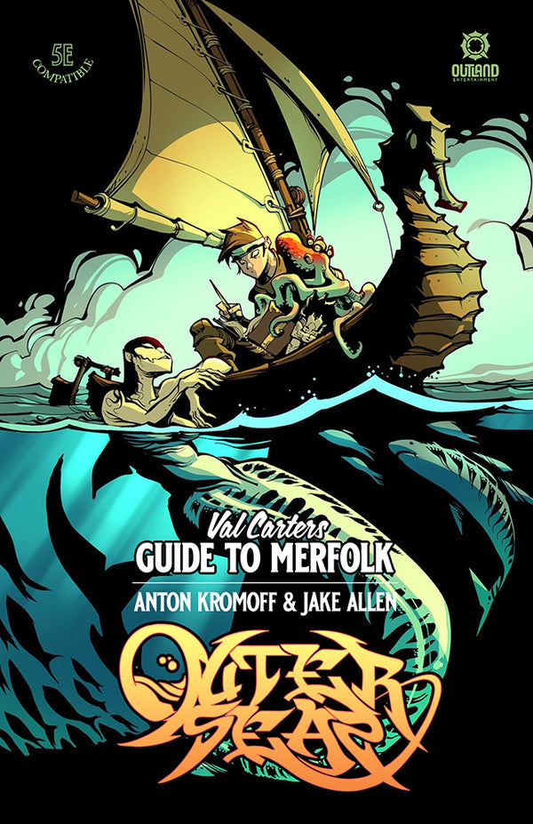 Outer Seas: Val Carter's Guide to Merfolk 5E RPG Zine