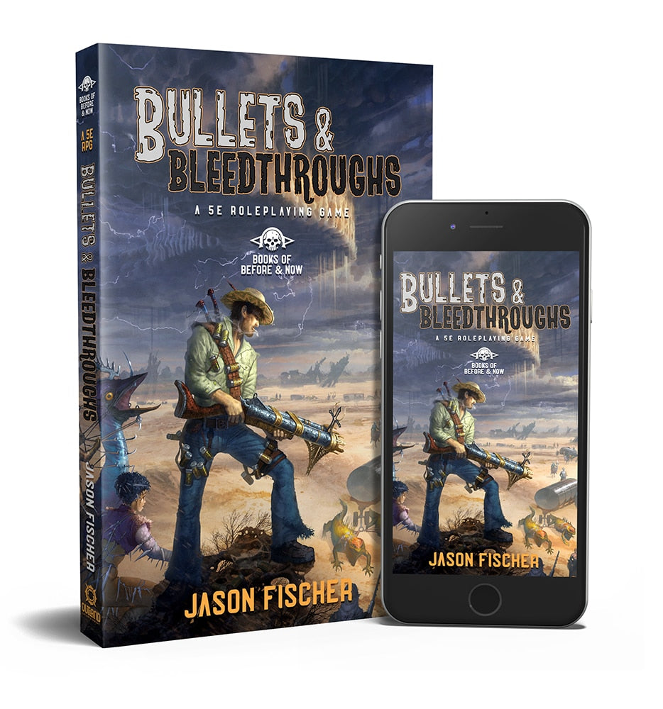 Bullets and Bleedthroughs cover and ebook